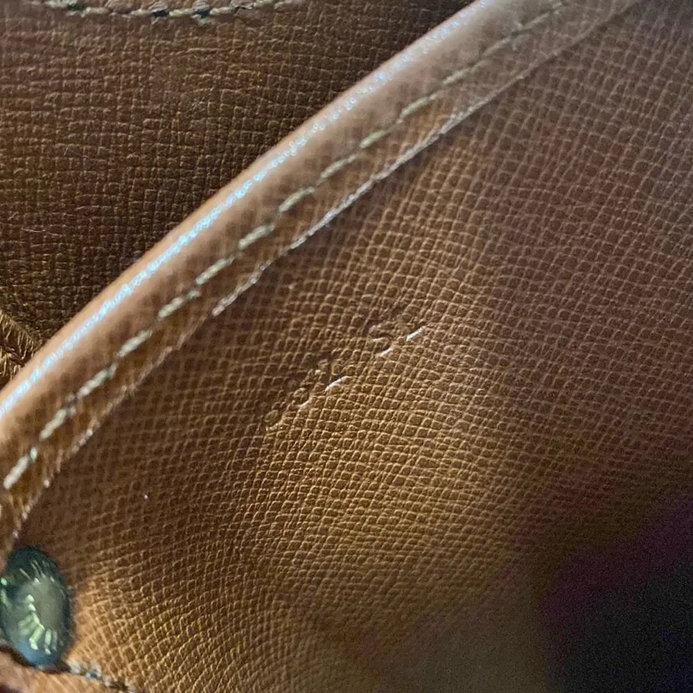 Louis Vuitton Cartouchiere MM Monogram Shoulder Bag M51253